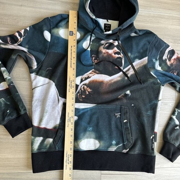 Men Akoo x ali 100% AUTHENTIC sz Medium Pullover Hoodie Sweater Multicolor Men’s - Picture 6 of 10